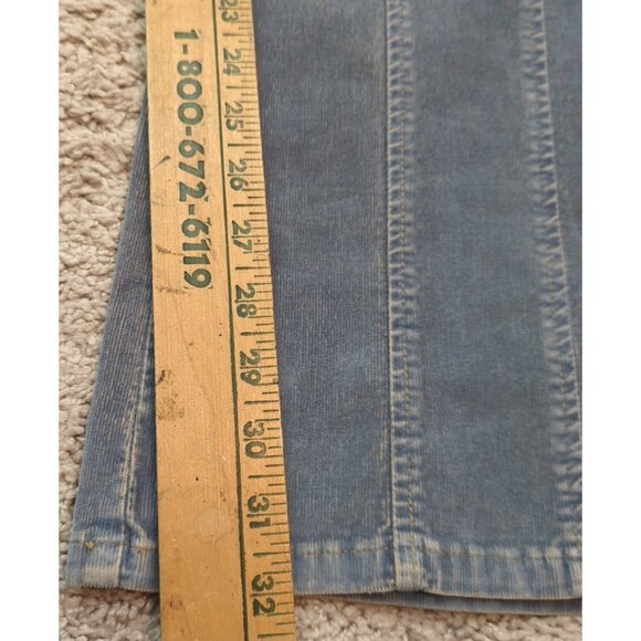 VTG Express Stretch Corduroy Flare Leg Pants Size 32 90’s Y2K Boho Hippie-lp - Picture 8 of 13
